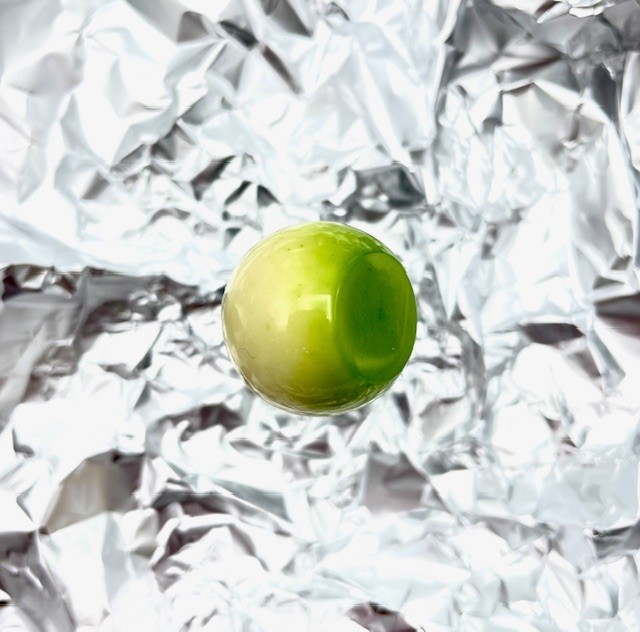 Groene domepraline